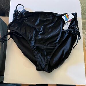 NWT No Boundaries 2XL Black Bikini Bottom